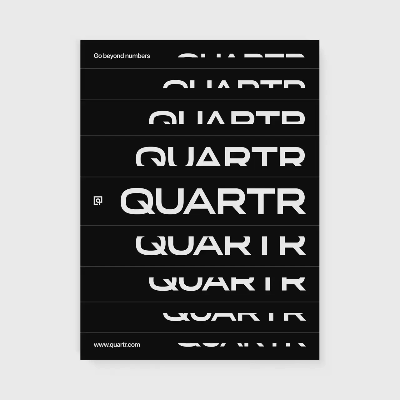 Oliver เณซ: Very excited to finally unveil the new Quartr logo โ public x-twitter post media curated for social post design inspiration.