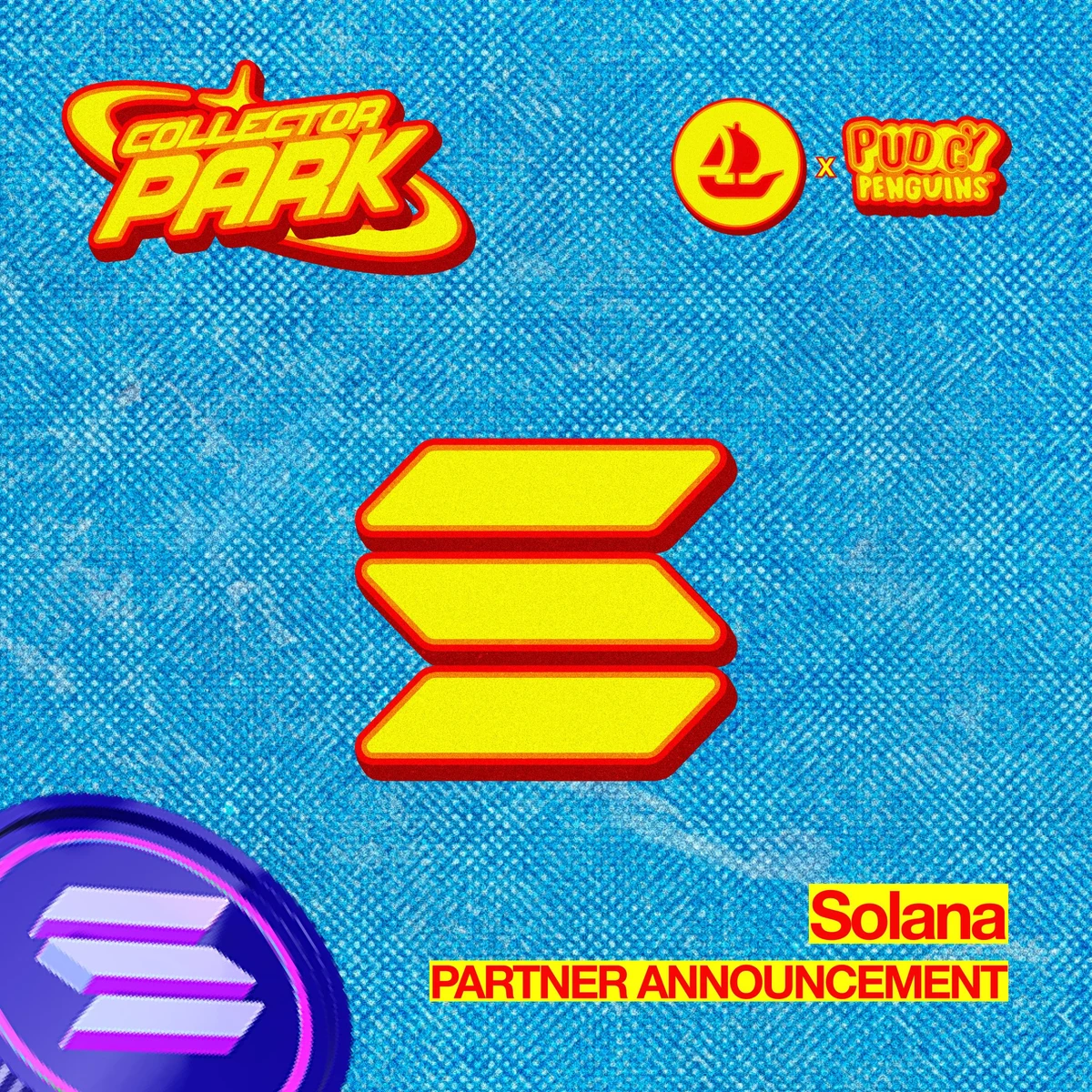 OpenSea: Welcome to Collector Park @solana — public x-twitter post media curated for social post design inspiration.