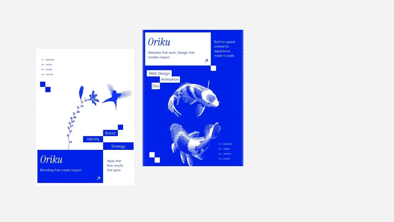 Oriku: Dither Motion — public x-twitter post media curated for social post design inspiration.