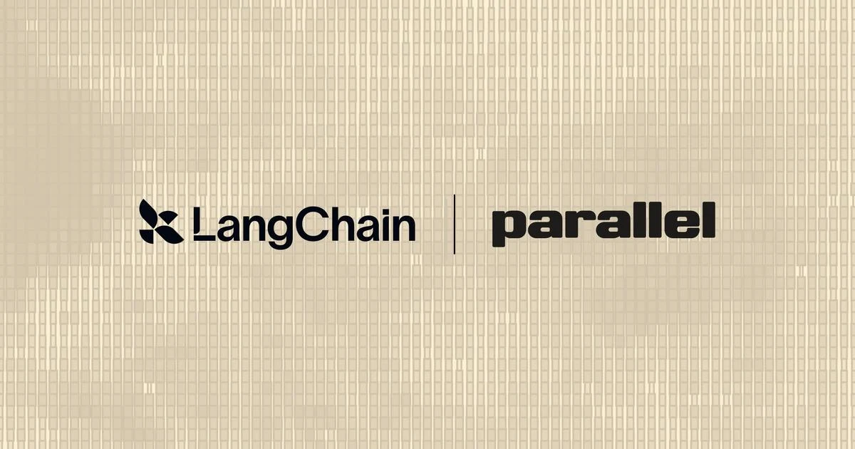 LangChain's Managed Deep Agents ships with built-in web search from Parallel — public x-twitter post media curated for social post design inspiration.