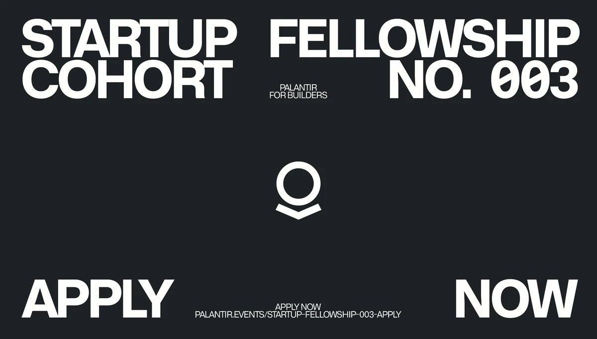 Palantir: The most ambitious startups in AI are building their future on Foundry — public x-twitter post media curated for social post design inspiration.