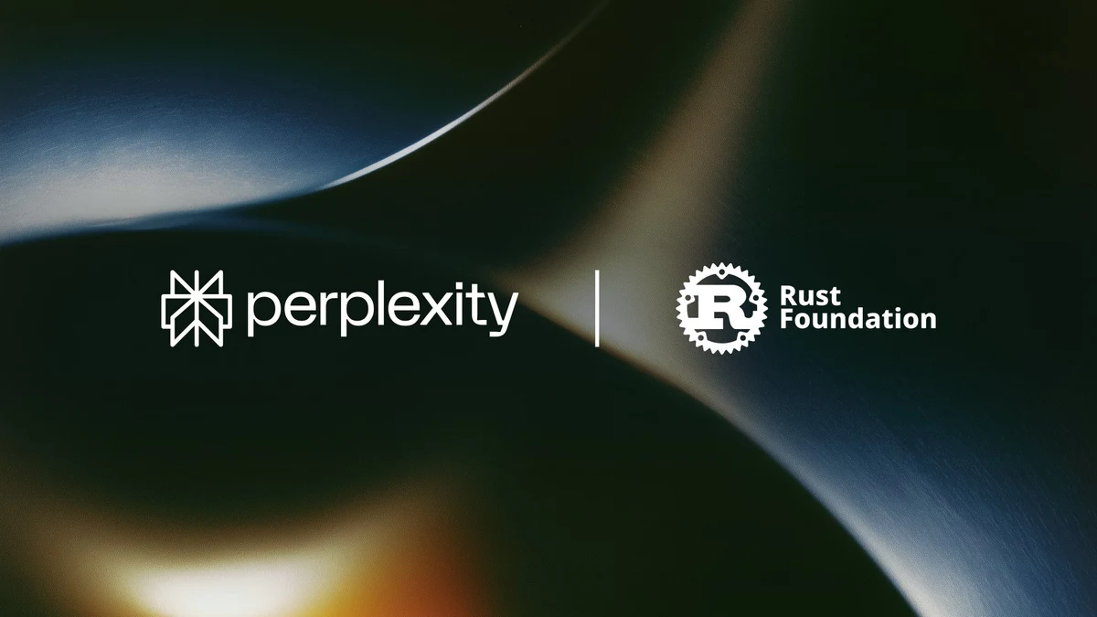 Perplexity Developers: Perplexity has joined the Rust Foundation — public x-twitter post media curated for social post design inspiration.