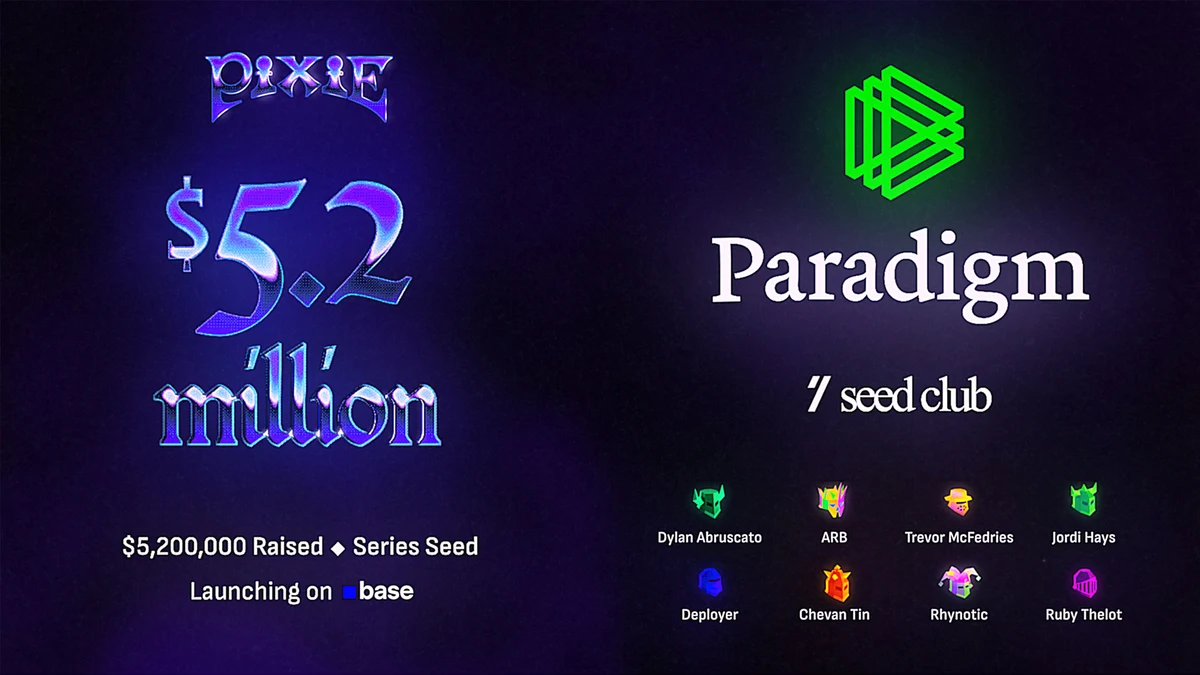 Pixie Chess: We’re excited to finally announce a $5.2 million seed round led — public x-twitter post media curated for social post design inspiration.