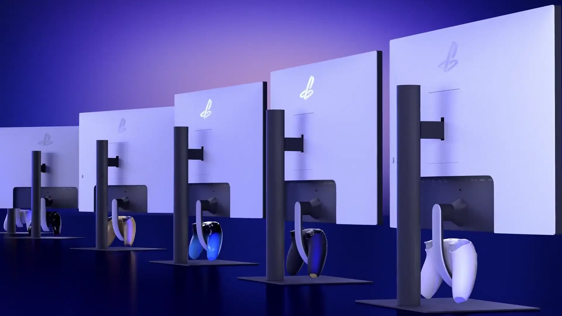 PlayStation: The 27" Gaming Monitor with DualSense Charging Hook is available today — public x-twitter post media curated for social post design inspiration.