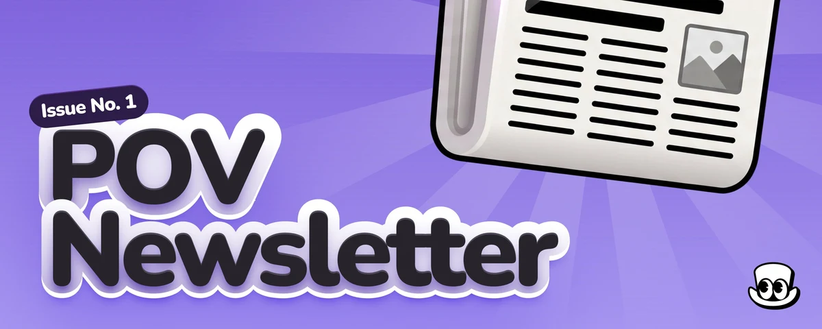 POV Newsletter: No. 1 — public x-twitter post media curated for social post design inspiration.