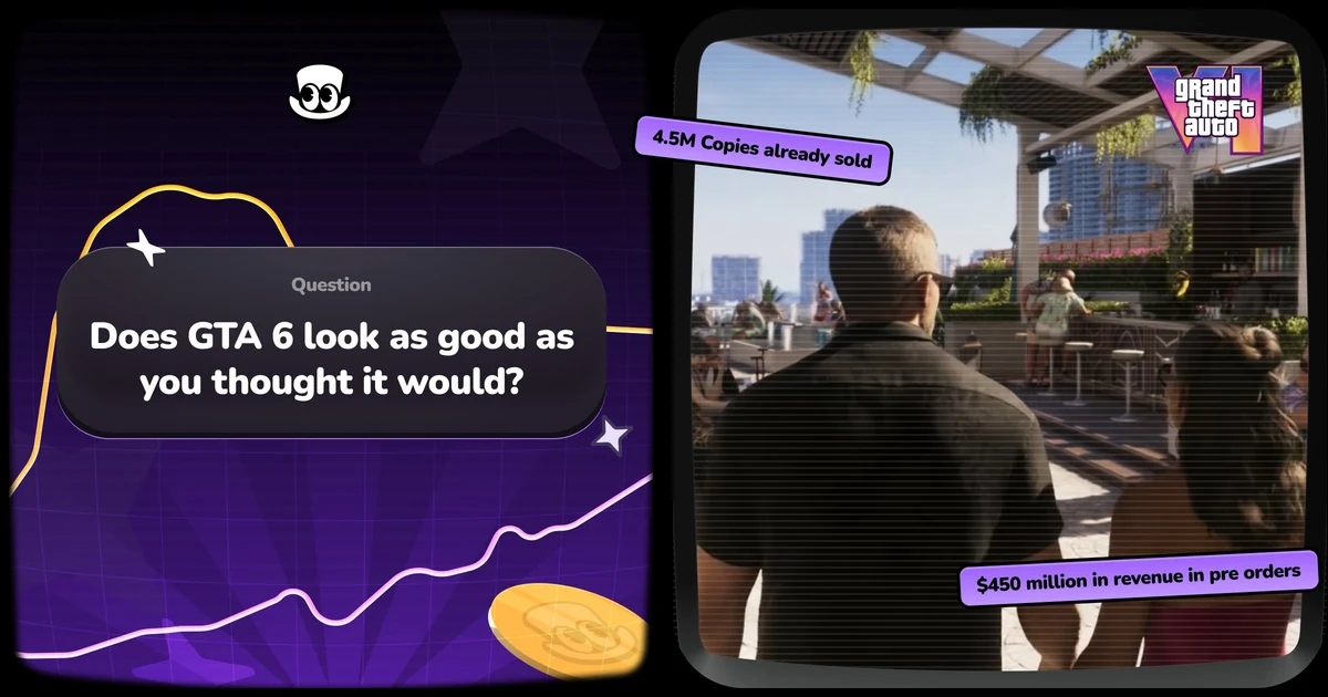 POV: GTA VI has reportedly already pulled in around 4.6 million preorders — public x-twitter post media curated for social post design inspiration.