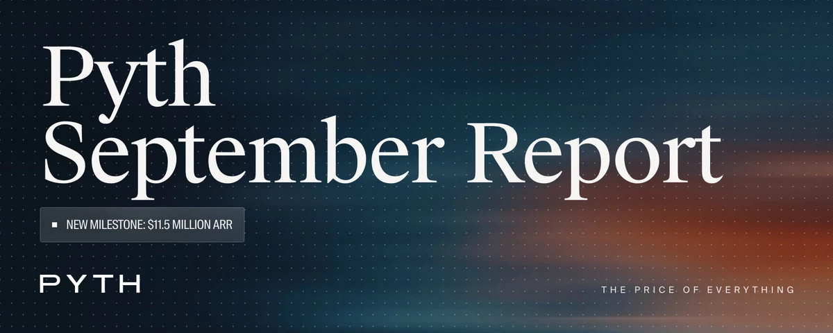 Pyth September 2026 Report — public x-twitter post media curated for social post design inspiration.