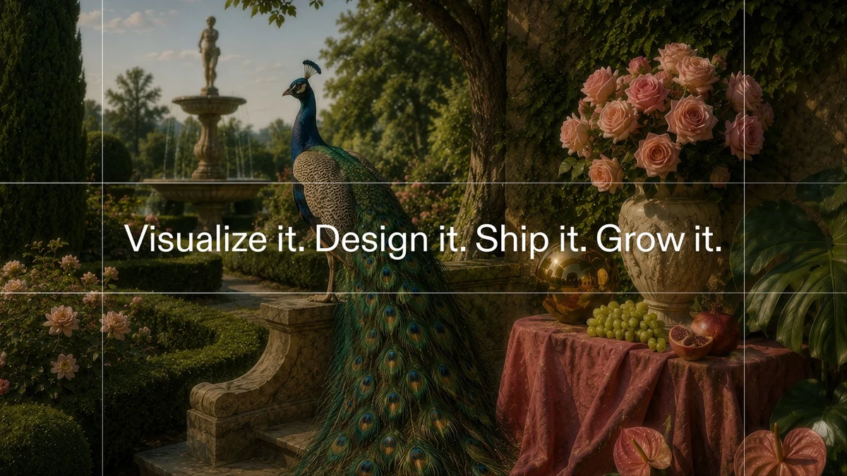 Replit ⠕: Ambient Intelligence surfaces suggestion cards beside every frame — public x-twitter post media curated for social post design inspiration.