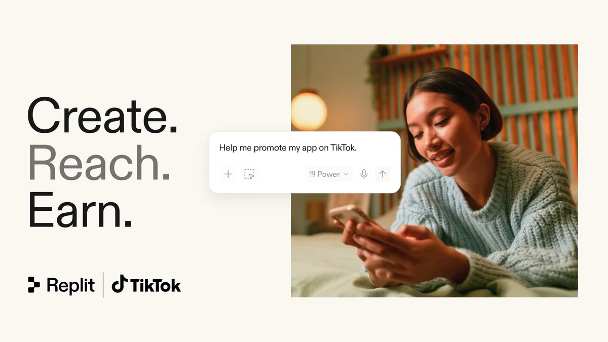 Replit ⠕: You create it — public x-twitter post media curated for social post design inspiration.