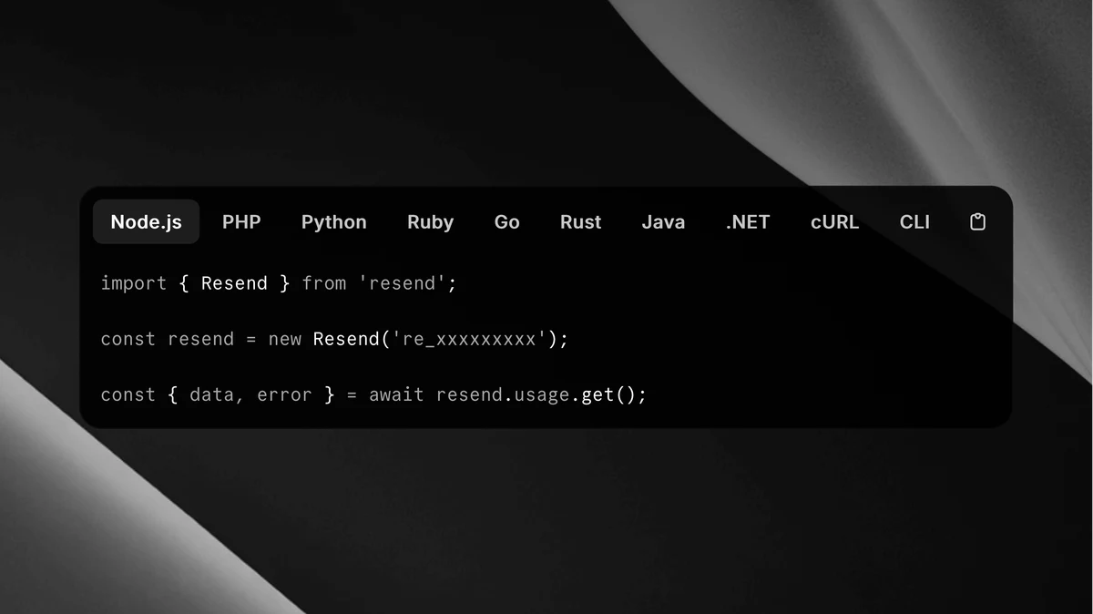 Resend: To use the API, call GET /usage — public x-twitter post media curated for social post design inspiration.