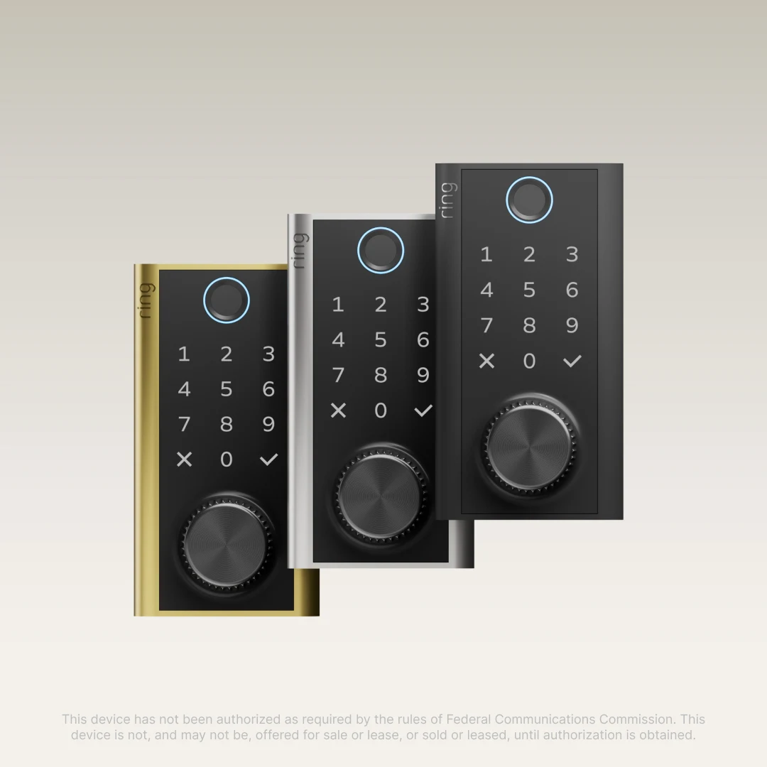 Ring's first-ever smart lock — public x-twitter post media curated for social post design inspiration.