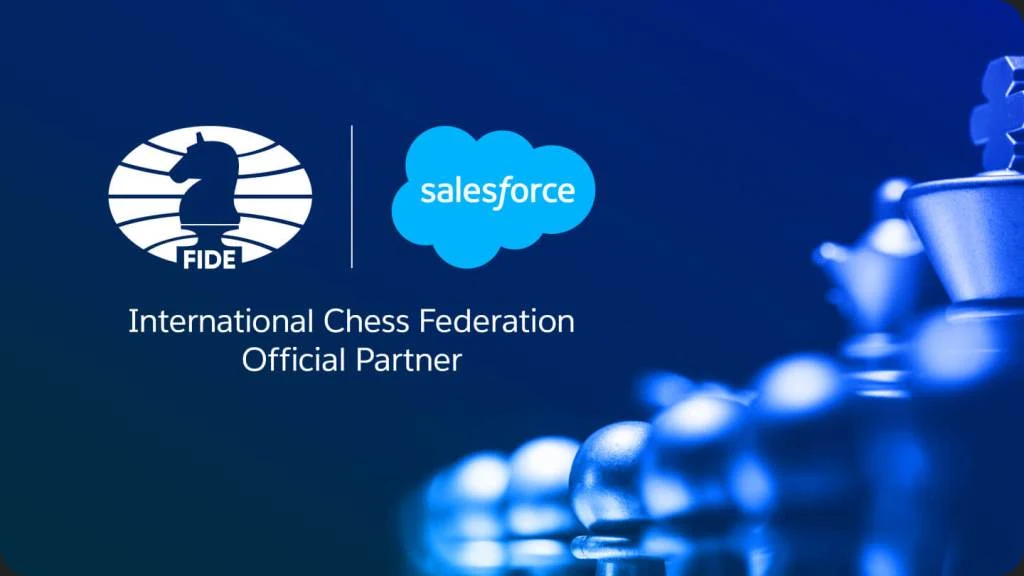 Salesforce & FIDE: Official Partner of World Chess Championship — public x-twitter post media curated for social post design inspiration.