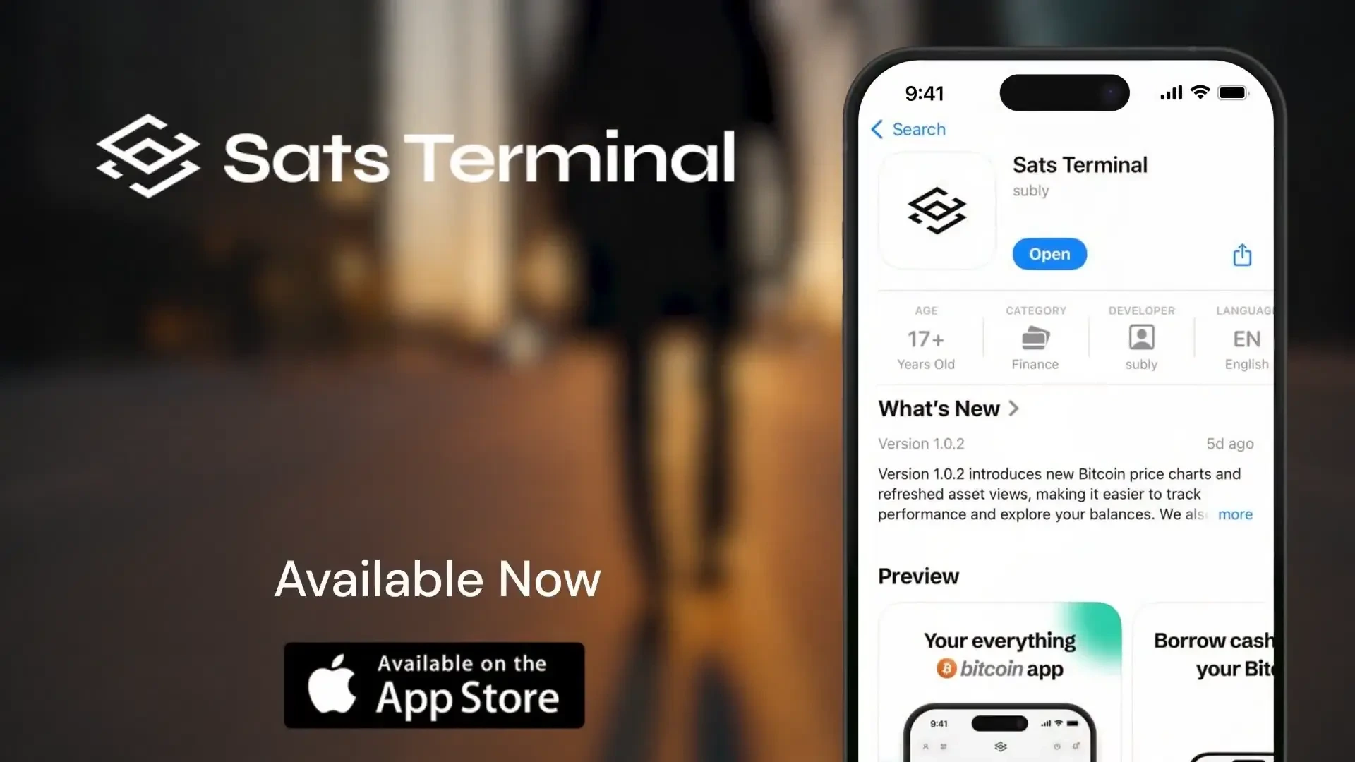Sats Terminal is LIVE on the App Store — public x-twitter post media curated for social post design inspiration.