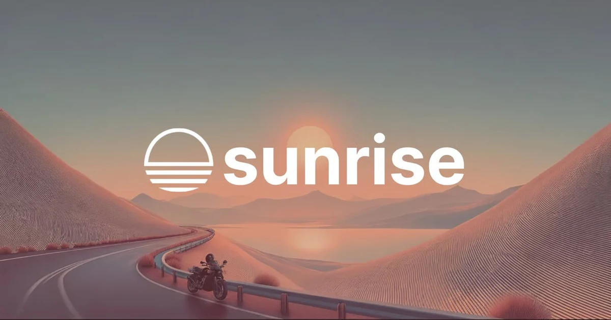 Sunrise | Solana's Asset Gateway — public x-twitter post media curated for social post design inspiration.