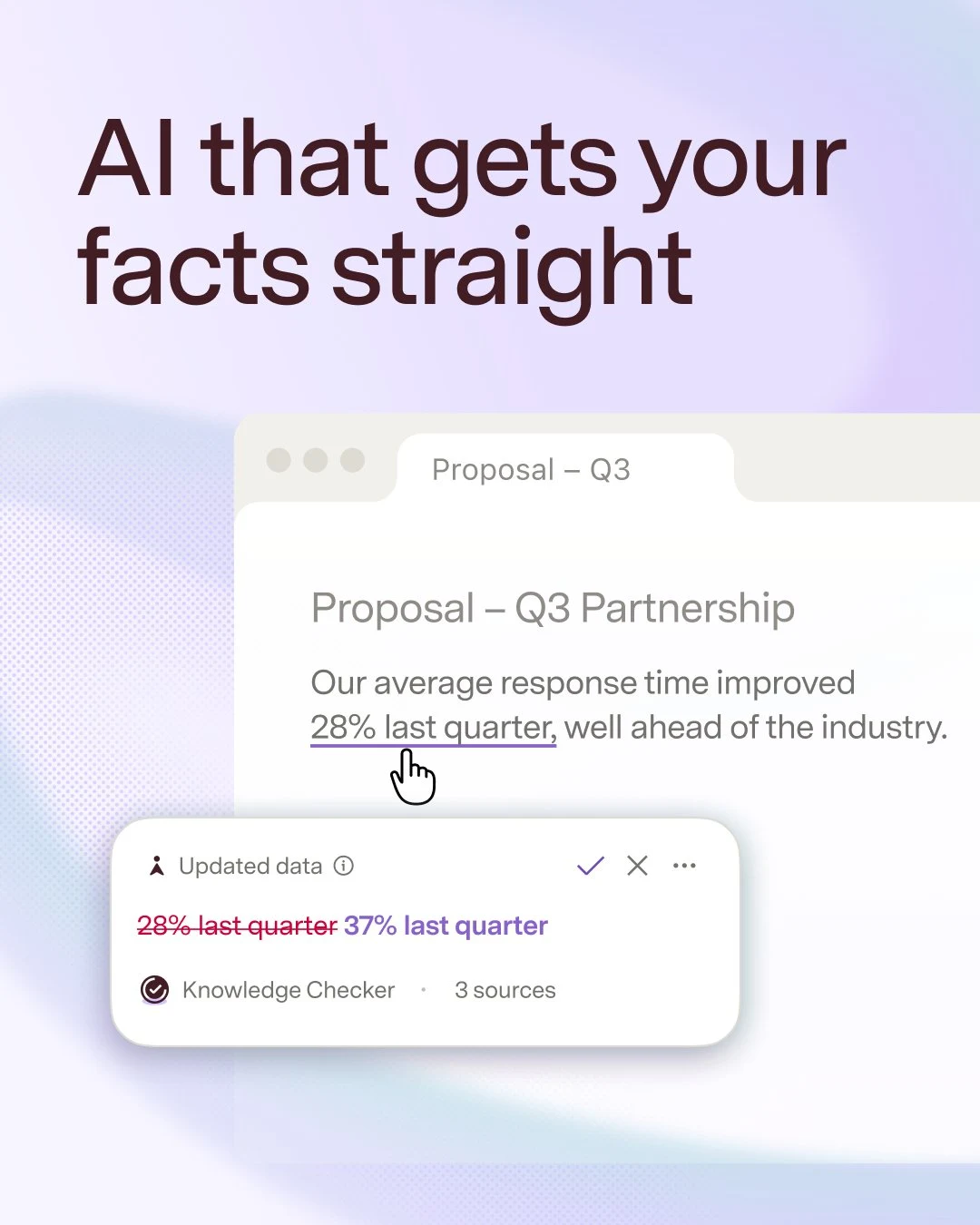 Superhuman: That stat you're 90% sure about — public x-twitter post media curated for social post design inspiration.