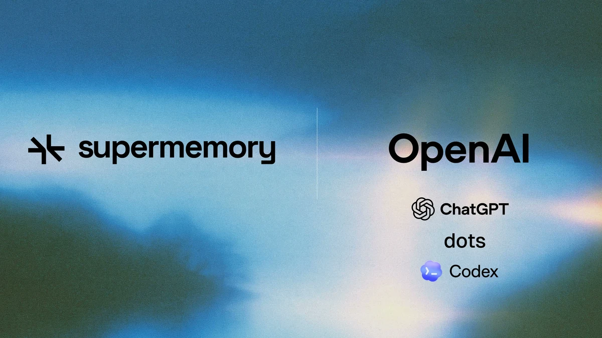 Supermemory plugin is now live in @ChatGPT, Codex marketplace — public x-twitter post media curated for social post design inspiration.
