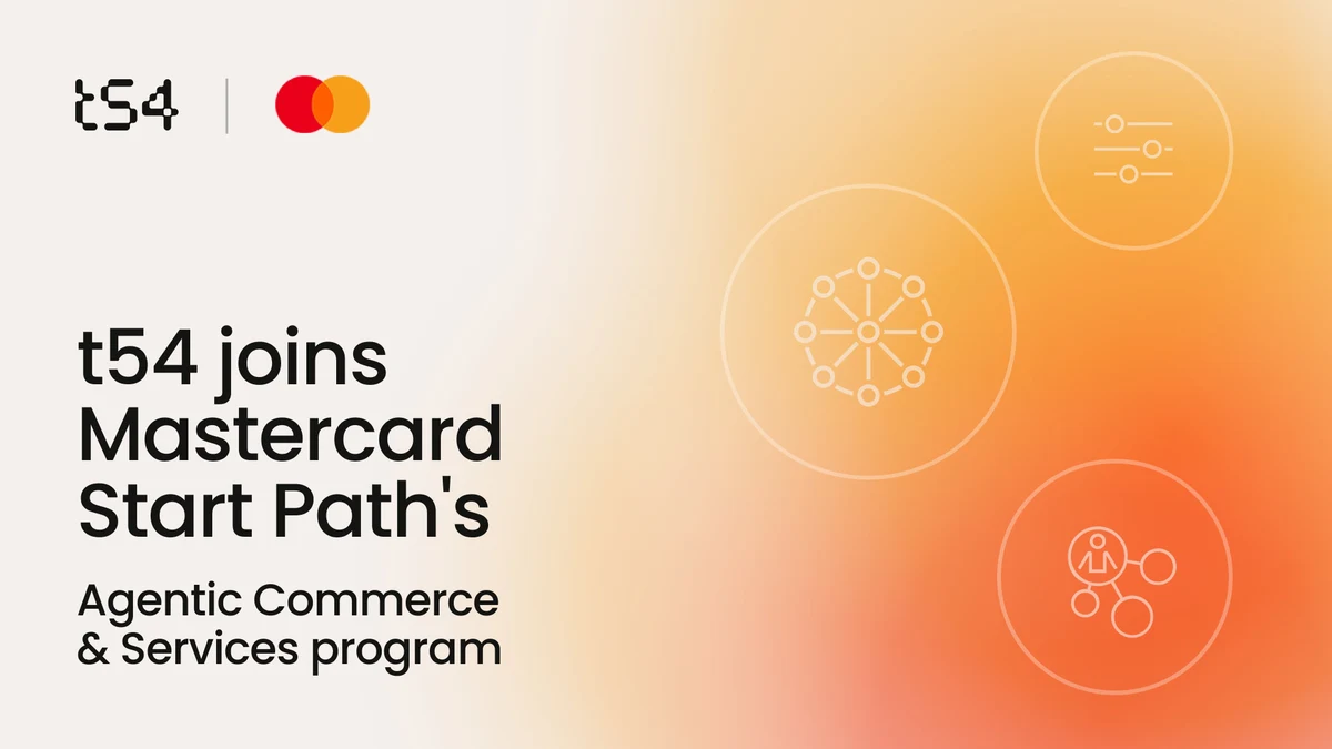 T54.ai: t54 has been selected for @Mastercard Start Path’s Agentic Commerce — public x-twitter post media curated for social post design inspiration.