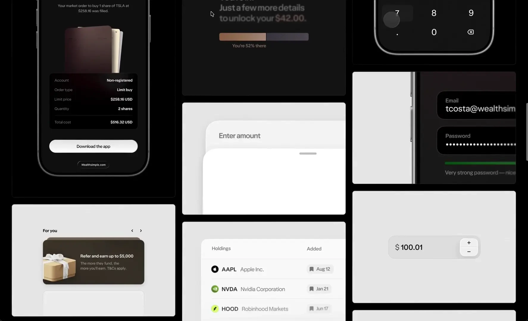 T. Costa: I built an internal app with a bunch of components I’ve created — public x-twitter post media curated for social post design inspiration.