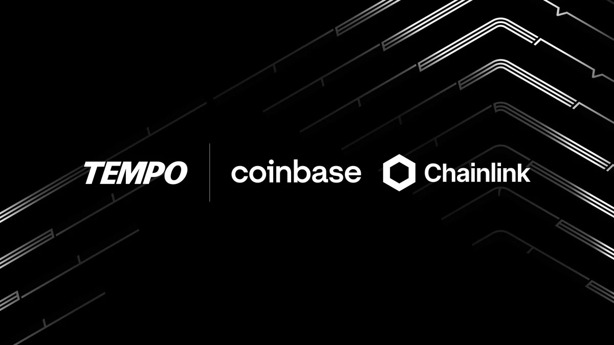 Tempo cbBTC launch card — public X/Twitter post media curated for social post design inspiration.