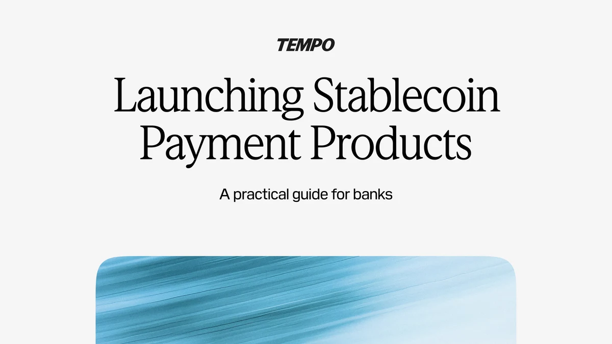 Tempo: Banks can turn demand for stablecoin payments into a new source — public x-twitter post media curated for social post design inspiration.