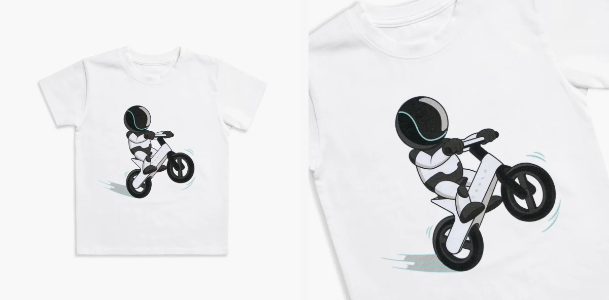 Tesla North America: Matching t-shirt feat — public x-twitter post media curated for social post design inspiration.