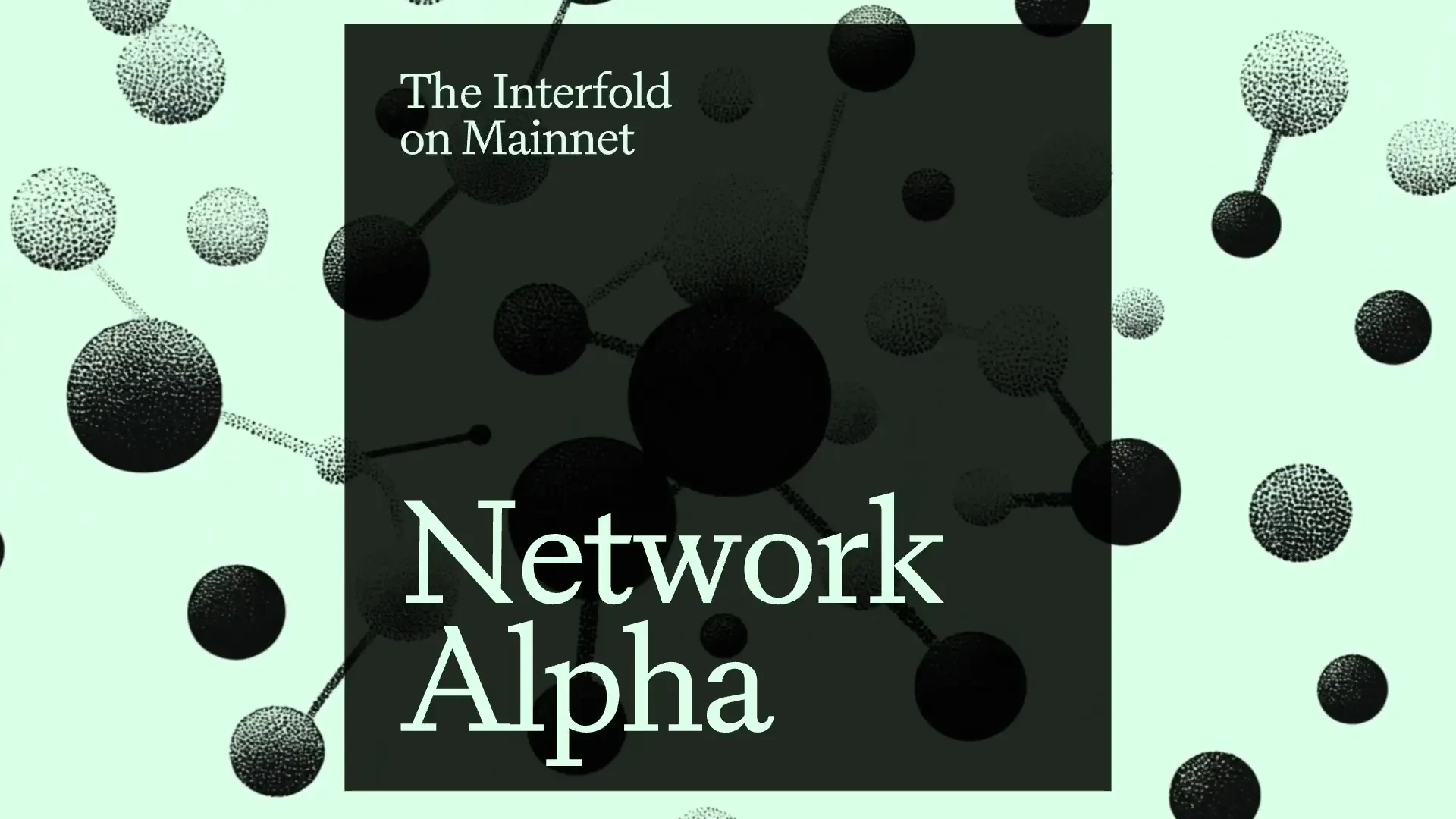 The Interfold: Network Alpha is live — public x-twitter post media curated for social post design inspiration.