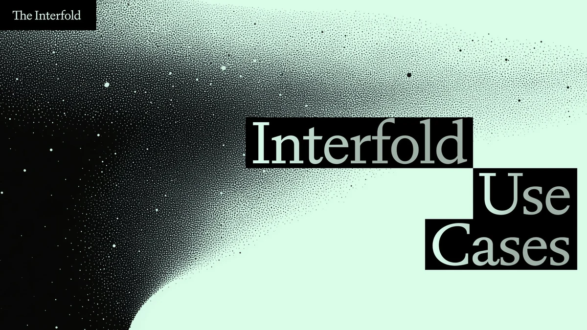 Interfold Use Cases: Markets, Voting, and AI Coordination — public x-twitter post media curated for social post design inspiration.