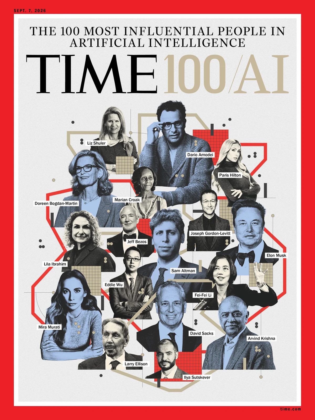 TIME’s new cover: Announcing the 2026 TIME100 AI — public x-twitter post media curated for social post design inspiration.