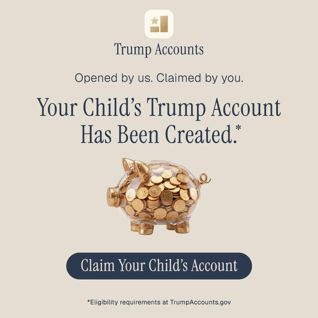 Trump Accounts for every eligible American child have officially been — public x-twitter post media curated for social post design inspiration.