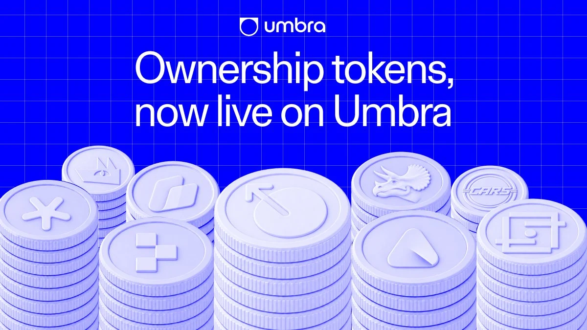 Umbra Privacy: Ownership coins on @MetaDAOProject are on Umbra v2 to have them — public x-twitter post media curated for social post design inspiration.