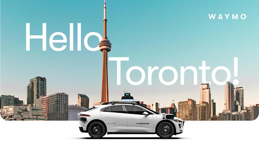 Hello Toronto! Waymo is En Route — public x-twitter post media curated for social post design inspiration.