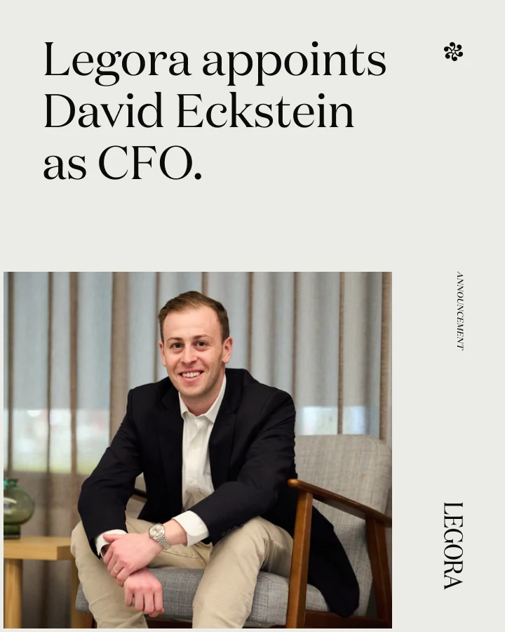 David Eckstein is joining Legora as our new CFO — public x-twitter post media curated for social post design inspiration.