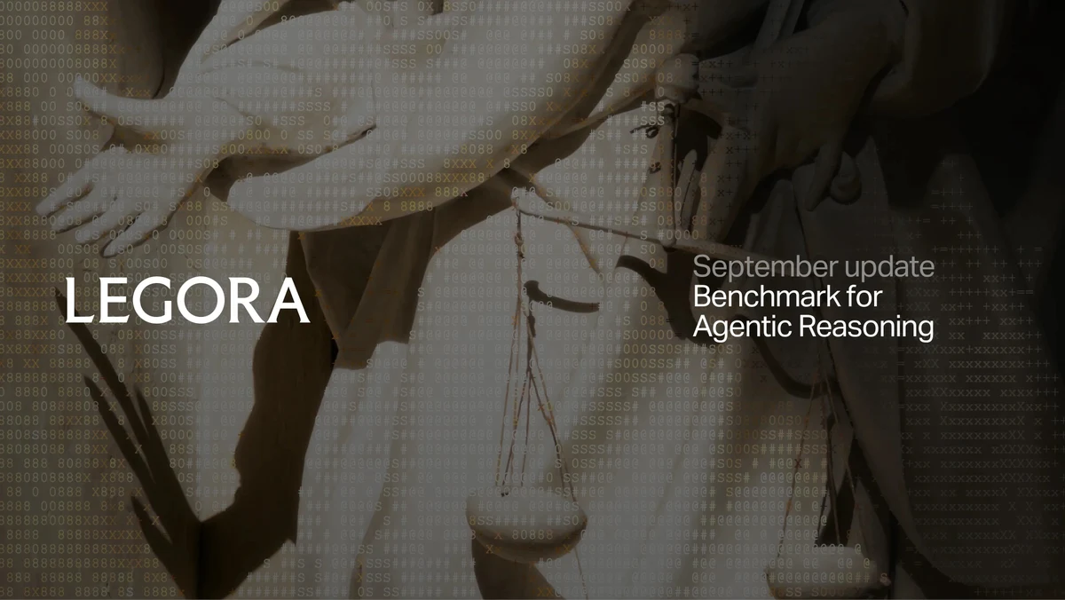 The Legora Benchmark for Agentic Reasoning - September Update — public x-twitter post media curated for social post design inspiration.