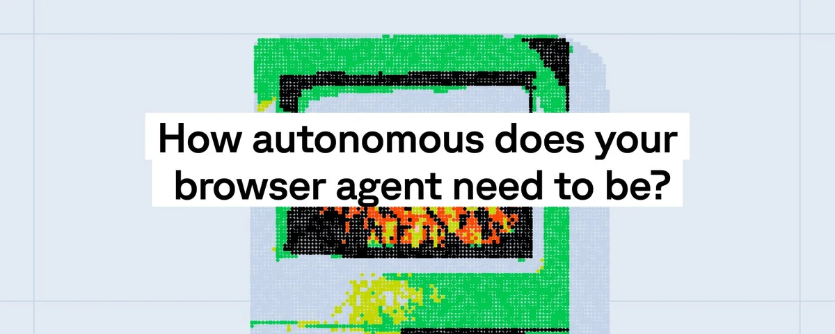 How autonomous does your browser agent need to be? — public x-twitter post media curated for social post design inspiration.
