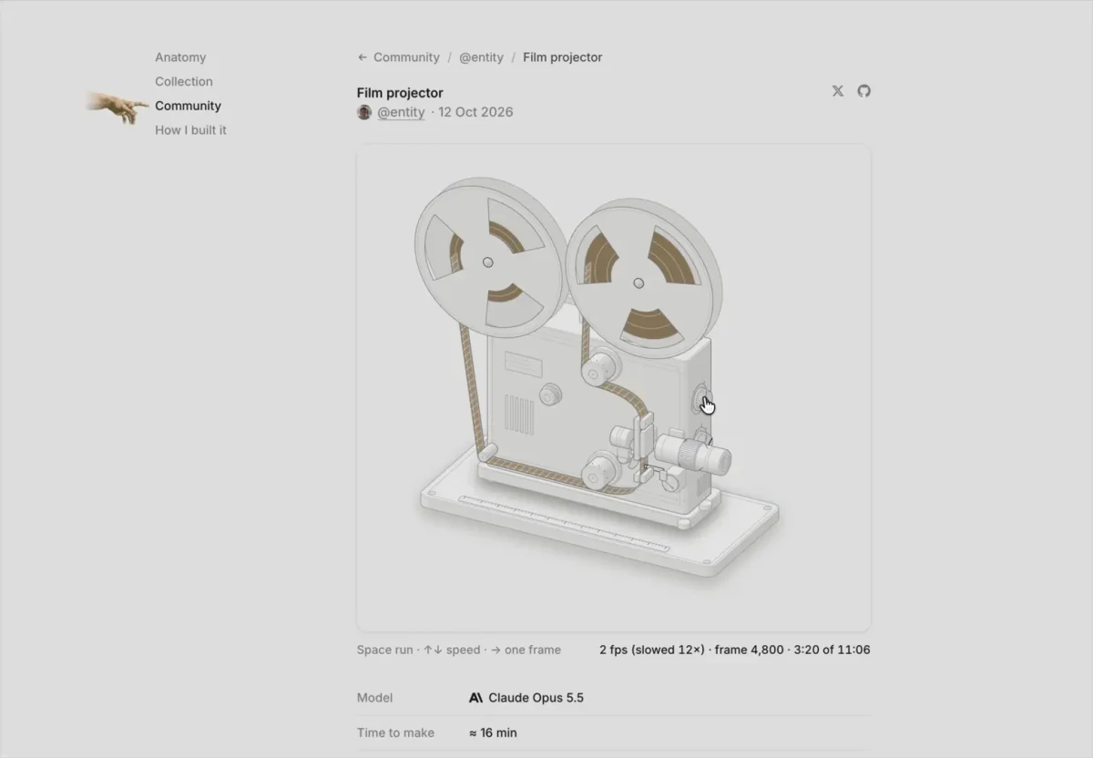 Anatomy now has a community gallery