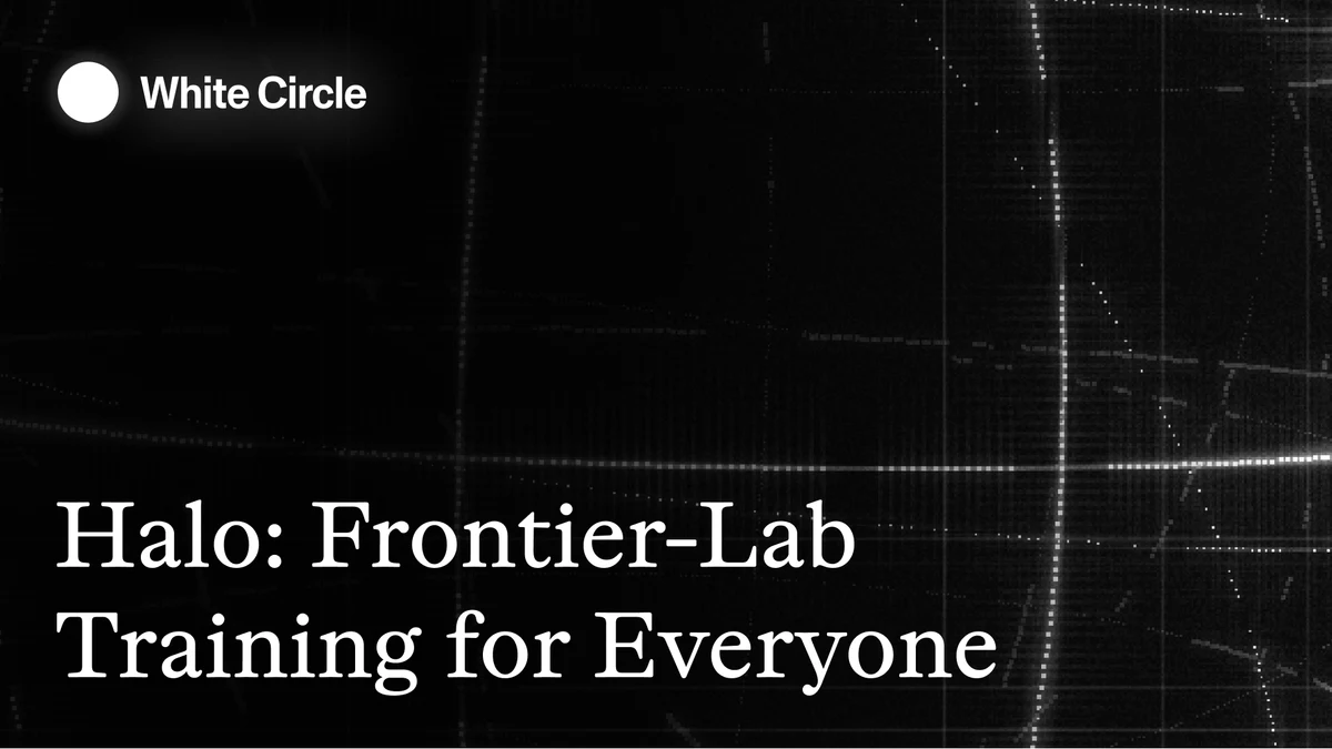 Halo: Frontier-Lab Training for Everyone — public x-twitter post media curated for social post design inspiration.