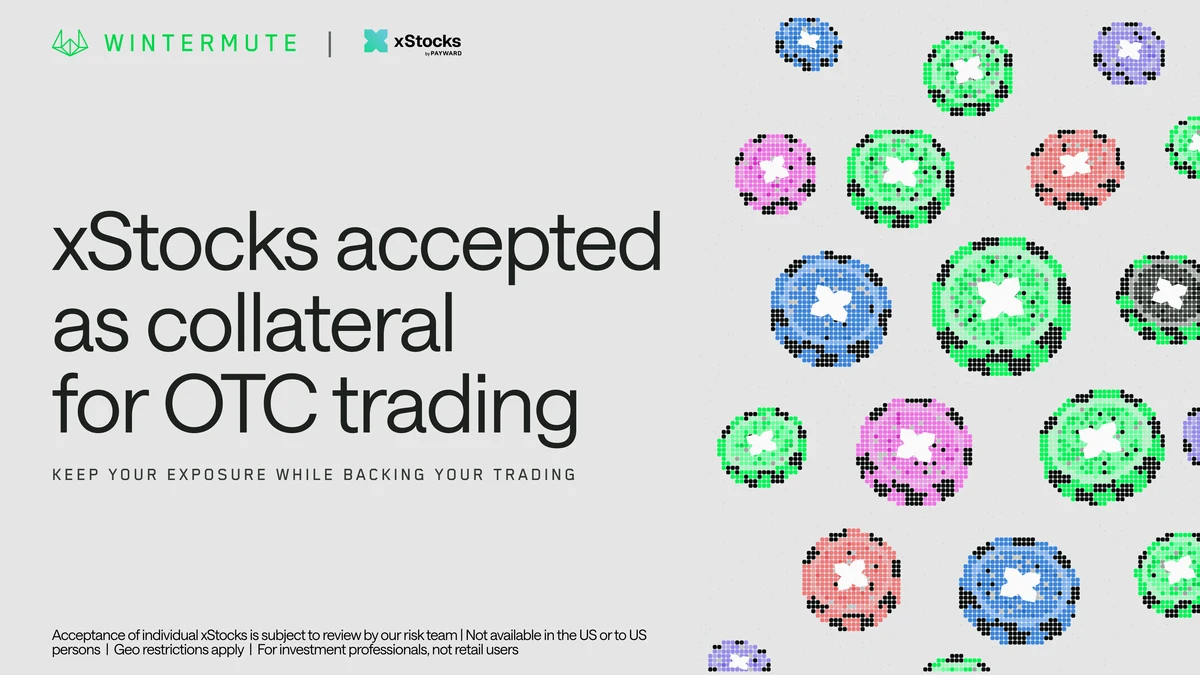XStocks are live on Wintermute's OTC desk — public x-twitter post media curated for social post design inspiration.