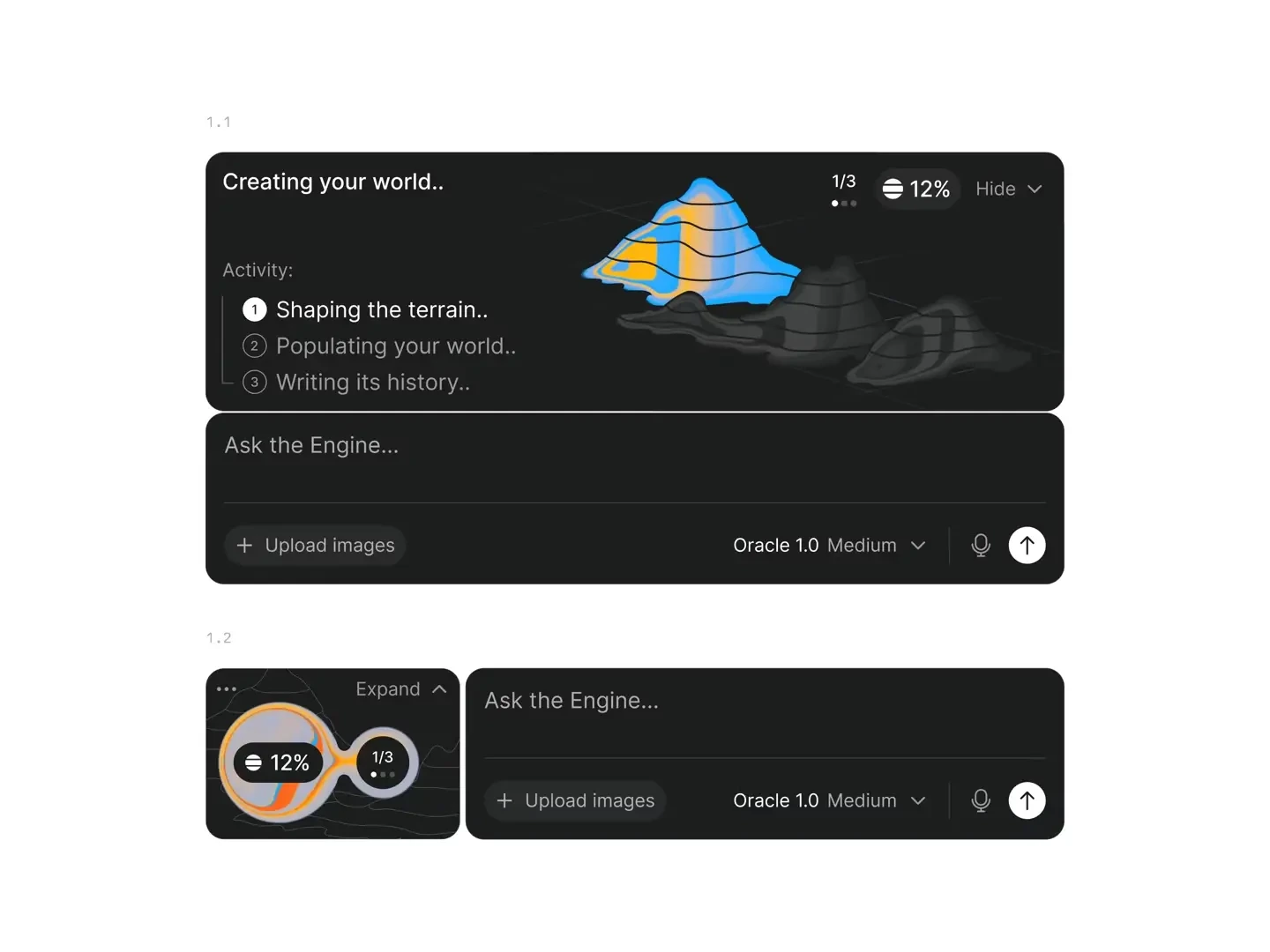 XchylerDrenth: Playing around with shaders on UI — public x-twitter post media curated for social post design inspiration.