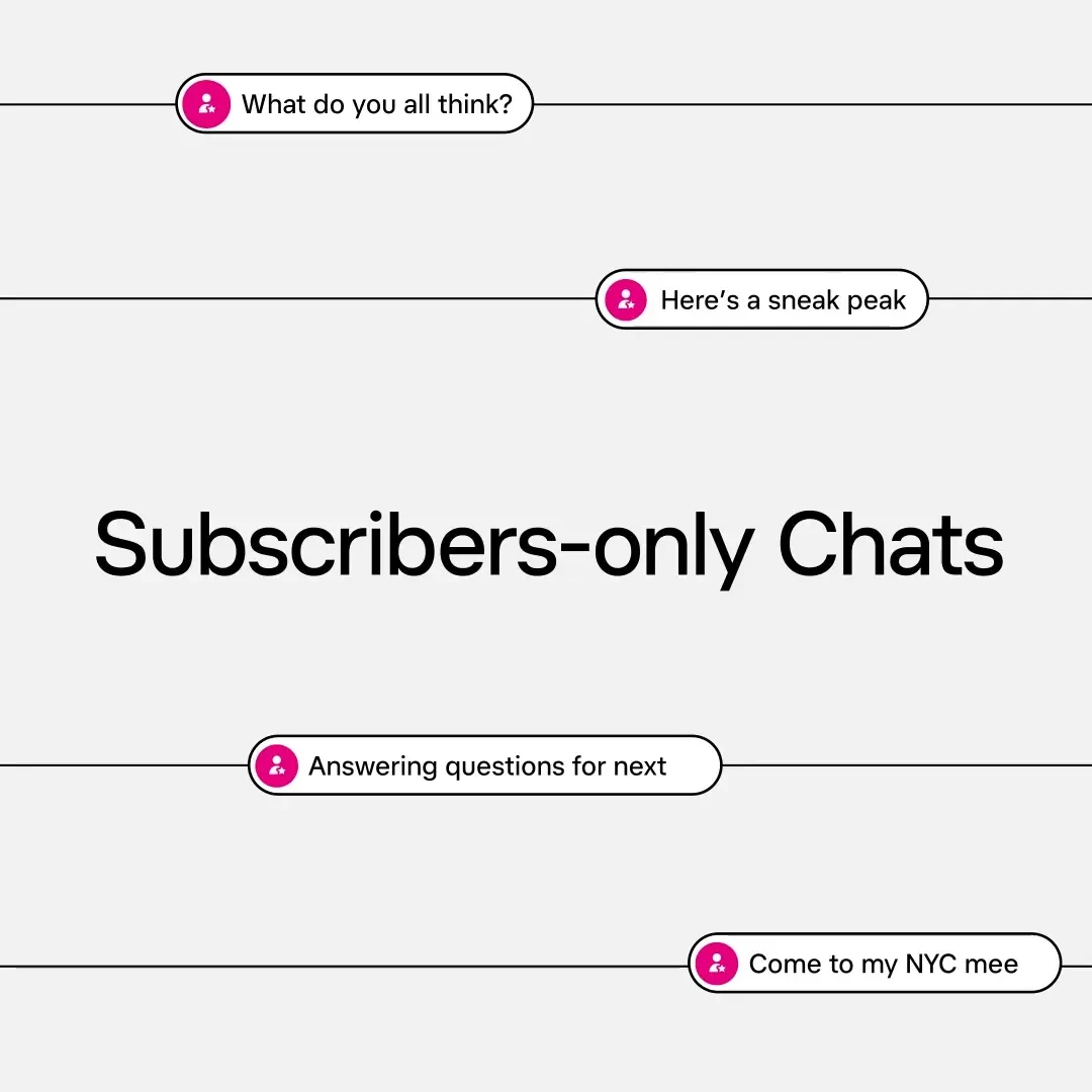 Creators: Subscriber-only Group Chats