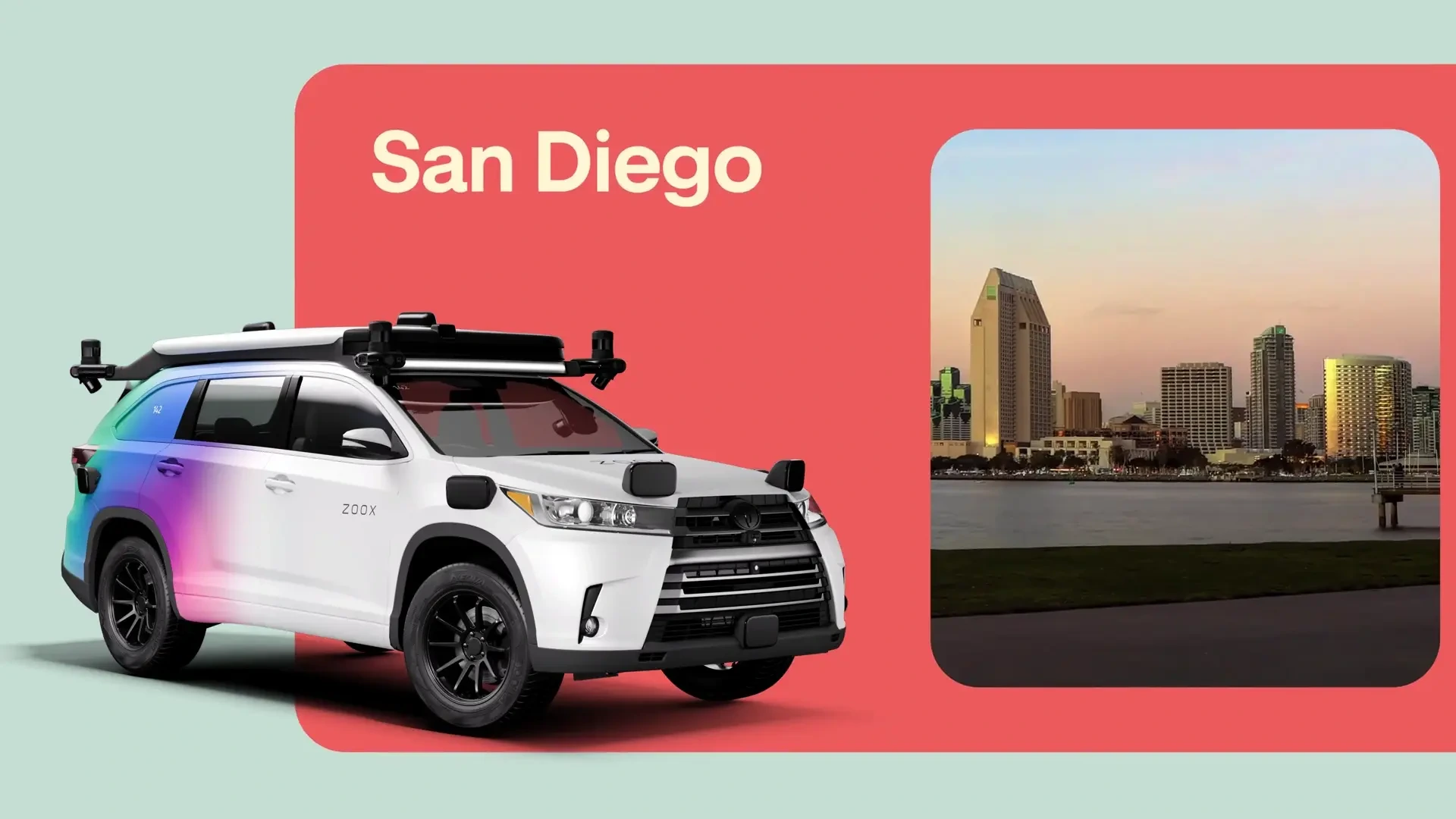 Zoox is expanding to Houston, TX and San Diego, CA — public x-twitter post media curated for social post design inspiration.